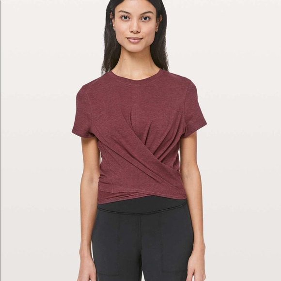 lululemon athletica Tops - Lululemon Time to Restore Short Sleeve